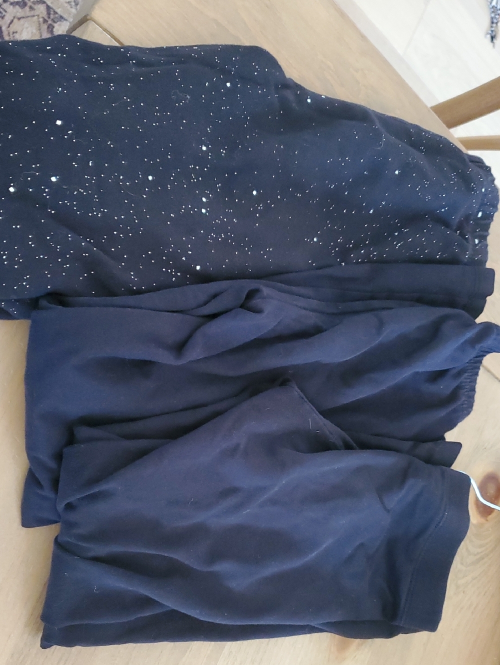 3 Pairs Of Black Girls Leggings